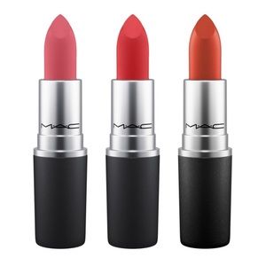 Mac Best Seller Lipstick Trio Werk Marrakesh Tamed